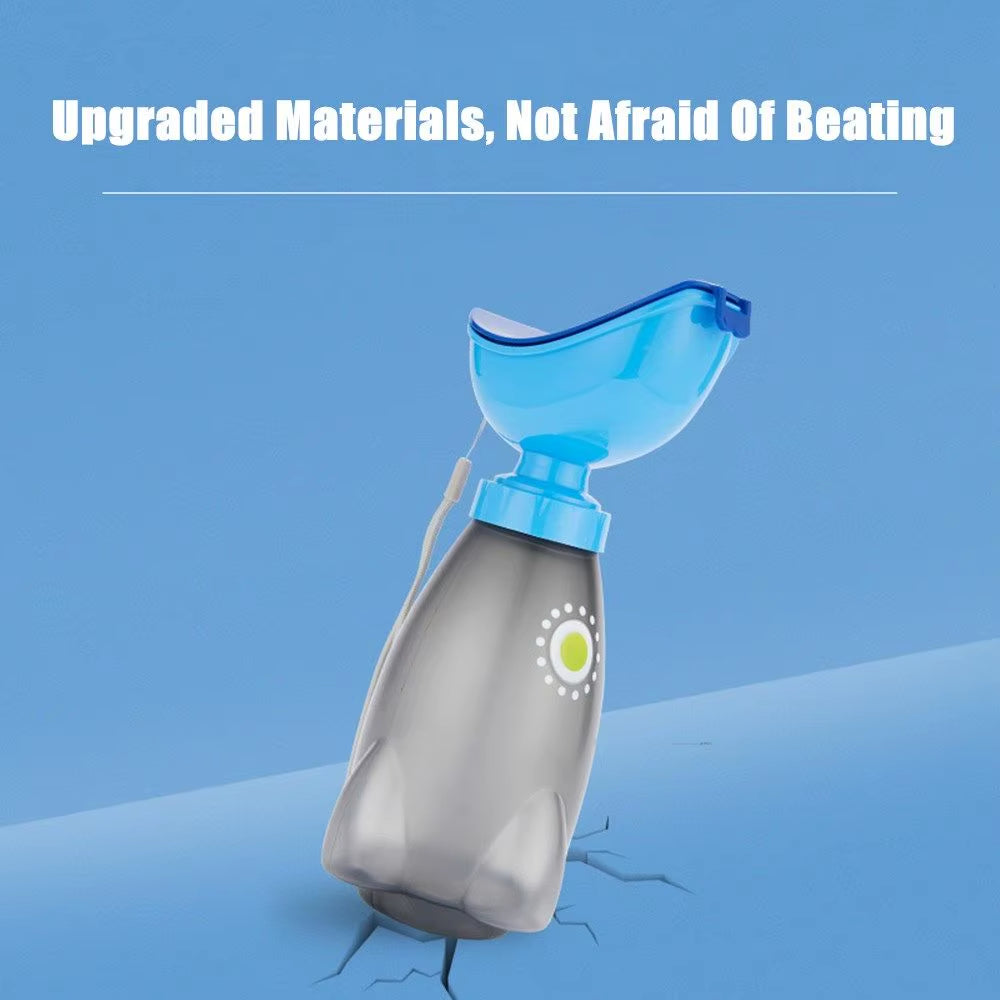 600ML Male Female Toilet Aid Bottle Urinal Pee Funnel Travel Outdoor Toilet Urgent Portable Urinal Bottle Unisex