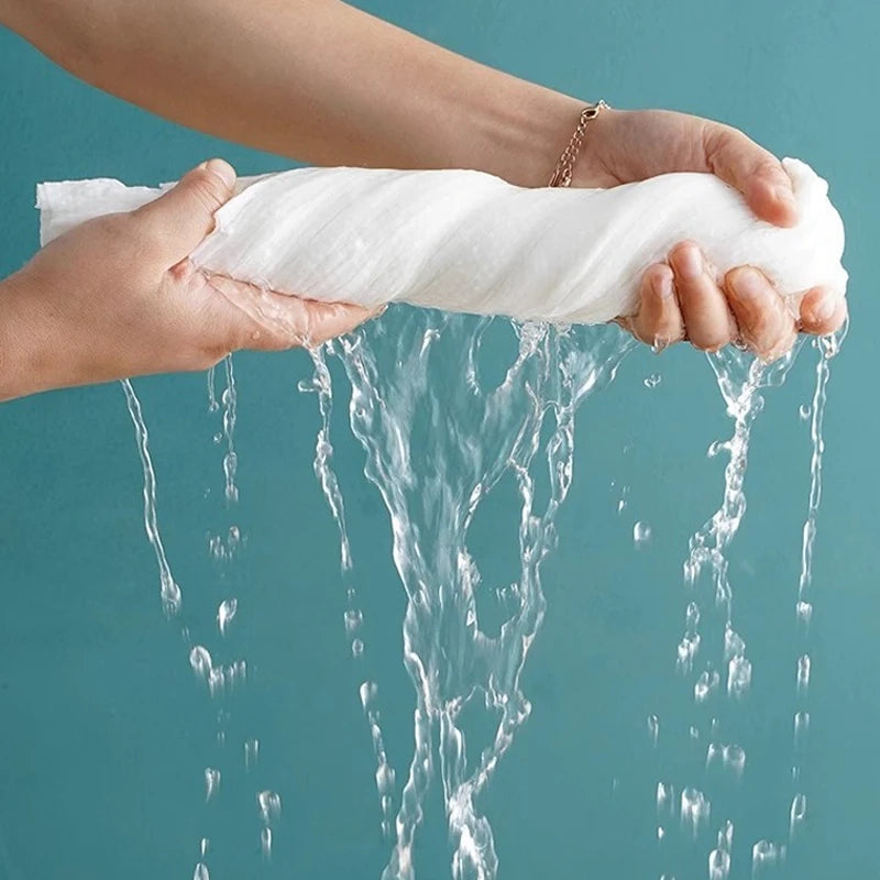 10Pcs Disposable Travel Towels Compressed Facial Wipe Portable Trip Essential Quick-Drying Towel Household Washable Wipes